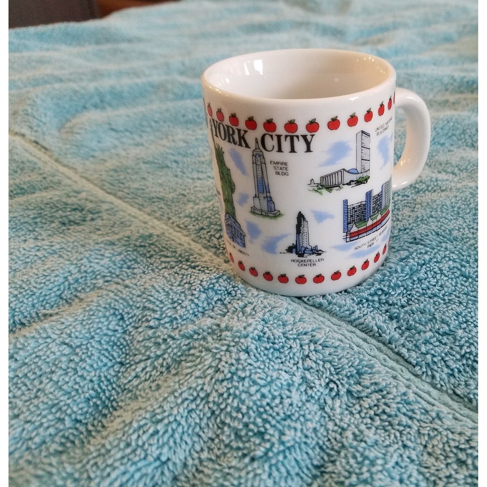 New York City Souvenir‎ Mini Coffee Mug 4 FL OZ Cup City Merchandise